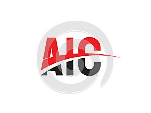 AIC Letter Initial Logo Design Vector Illustration