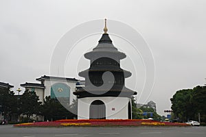 Aicent Wenchangge tower in Yangzhou