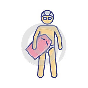 Aid Fill Vector icon which can easily modify or edit