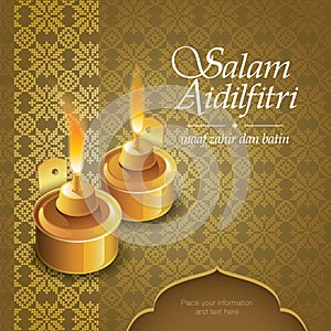 Aidilfitri graphic design