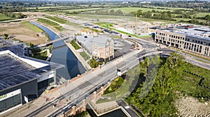 Aieral view of the new Hall & Woodhouse pub