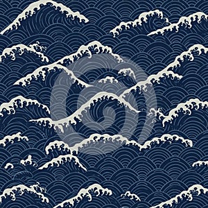 AIGenerated Seamless Geometric Pattern with Modern Abstract Style photo