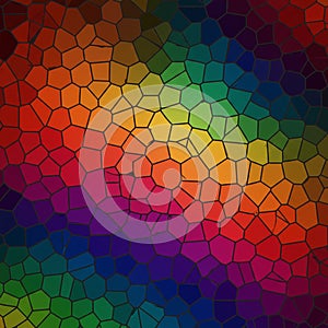 AIGenerated Seamless Geometric Pattern with Modern Abstract Style photo
