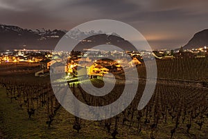 Aigle Vineyard, Switzerland photo