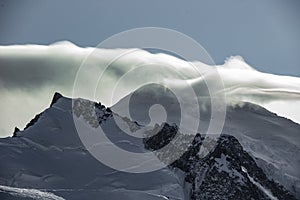 Aiguille du Midi in Chamonix - Alps