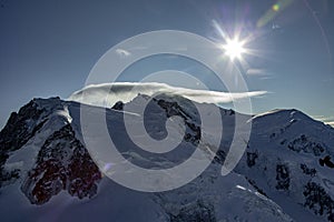 Aiguille du Midi in Chamonix - Alps