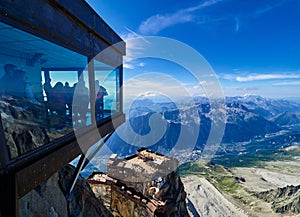 Aiguille du Midi, Chamonix, France photo