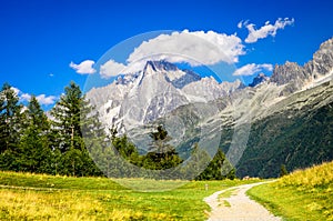 Aiguille du Midi, Chamonix, Mont Blanc in France