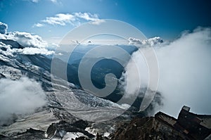 Aiguille du Midi mountain