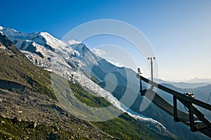 Aiguille du Midi mountains cable car travel