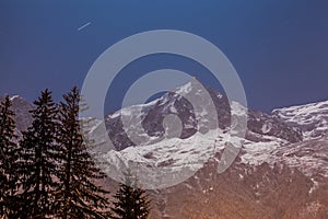 Aiguille Du Midi peak, French Alps