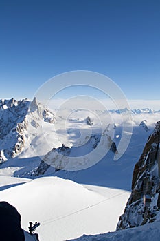 Aiguille du Midi view