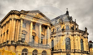 The Aile Gabriel and the Royal Chapel of the Palace of Versailles - France