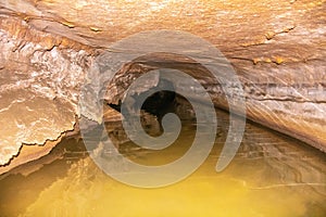 Ain Dhab Cave in Siliana, Tunisia