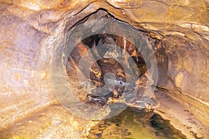 Ain Dhab Cave in Siliana, Tunisia