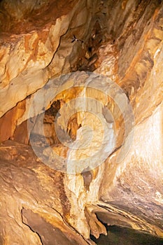 Ain Dhab Cave in Siliana, Tunisia