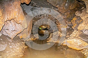 Ain Dhab Cave in Siliana, Tunisia