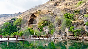 Ain Razat is the most important source of spring water in Dhofar