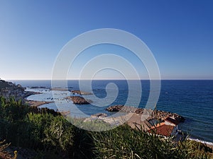 Ain taya beach in Algiers, Algeria photo