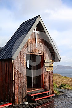 The Chapel at the End oft he World on Hornos Island. Cape Horn. Chile