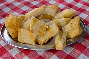 Aipim frito, typical Brazilian food photo