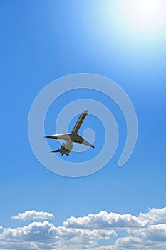 Aiplane at takeoff photo