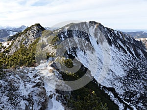 Aiplspitze mountain tour in Bavaria, Germany