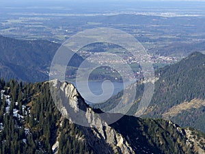 Aiplspitze mountain tour in Bavaria, Germany