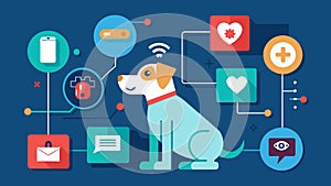 An AIpowered system analyzes a pets activity data and sends alerts to the vet if there are any sudden changes or photo