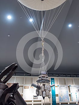 Air Baloon Bomb at Edo-Tokyo Museum, Japan