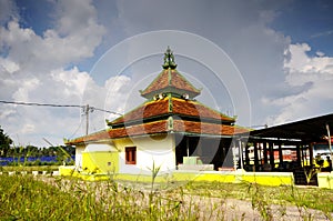 Air Barok Mosque at Jasin Malacca, Malaysia