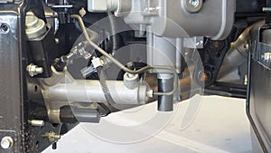 Air brake system schematics of 6 wheel meduim duty trucks