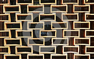 Air bricks wall pattern texture background, Rio