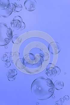 Air bubble background. Water backdrop