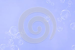 Air bubble background. Water backdrop