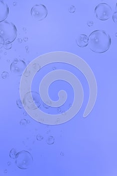Air bubble background. Water backdrop