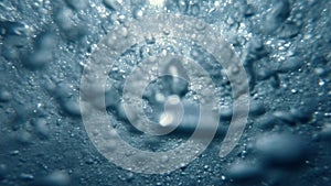 Air Bubbles Underwater