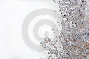 Air bubles in water background