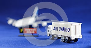 Air Cargo heading airplane