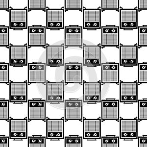 Air cleaner pattern seamless vector