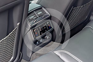 Air-condition in interior of a car