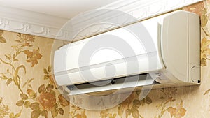 Air conditioner in home interior