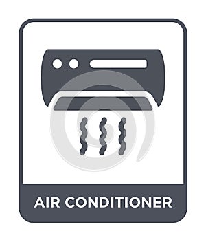 air conditioner icon in trendy design style. air conditioner icon isolated on white background. air conditioner vector icon simple
