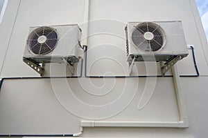 Air conditioner outdoor unit or heat Pump Compressor or Condenser Fan for support Air Conditioner .