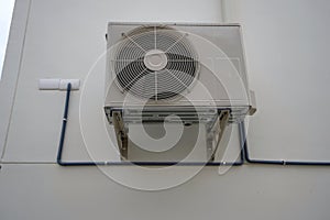 Air conditioner outdoor unit or heat Pump Compressor or Condenser Fan for support Air Conditioner .