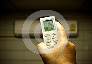 Air conditioner remote control