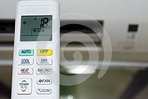 Air conditioner remote control