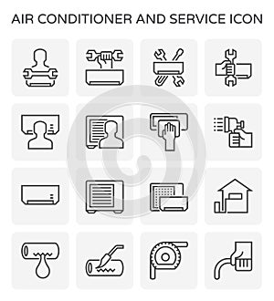 Air conditioner icon