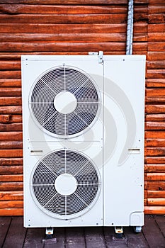 Air conditioner units use fan to distribute conditioned air to improve thermal comfort and indoor air quality. Air conditioning is
