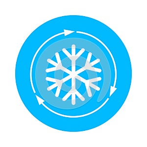 Air conditioner vector icon